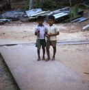 Singaporean Children, One of Islands off Singapore